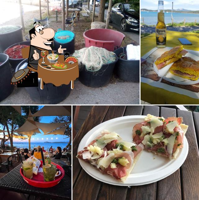 Platti al La Baracchina di Baratti