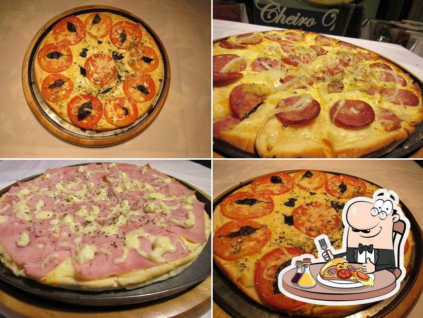 Consiga diversos tipos de pizza