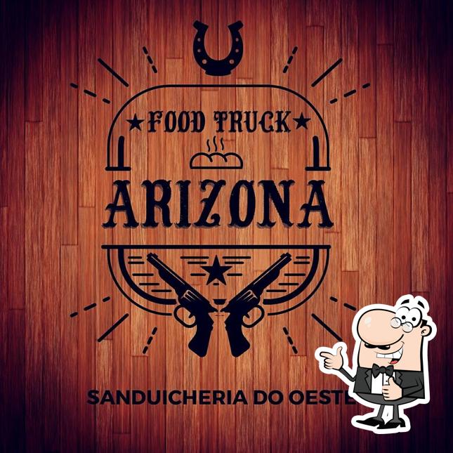 Look at the picture of Arizona food truck