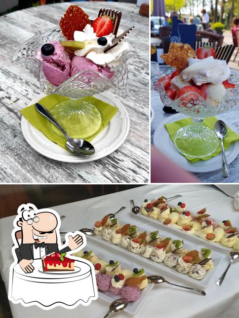 Profitez l'un des desserts