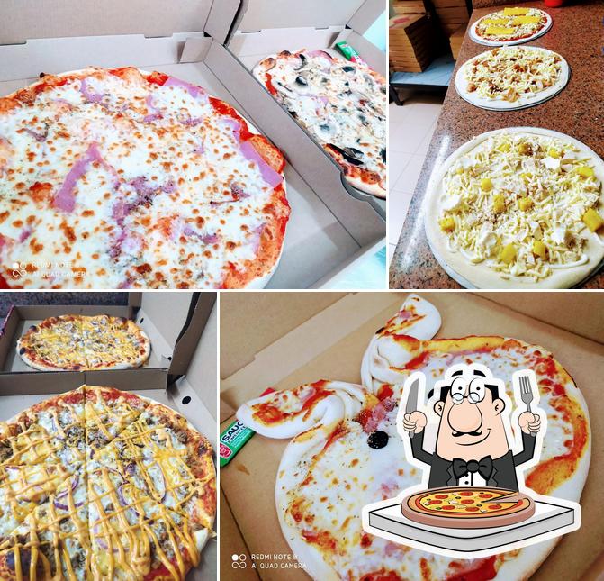 A AMO LA PIZZA, vous pouvez essayer des pizzas