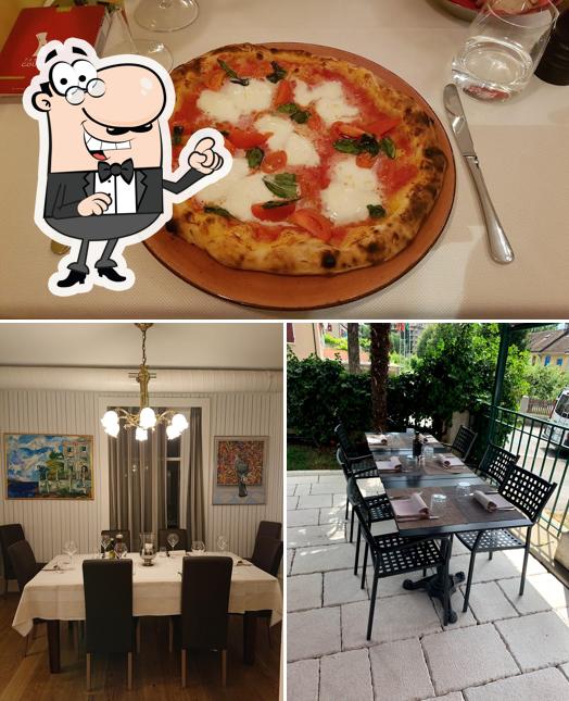 La photo de la intérieur et pizza de Bolgheri’s