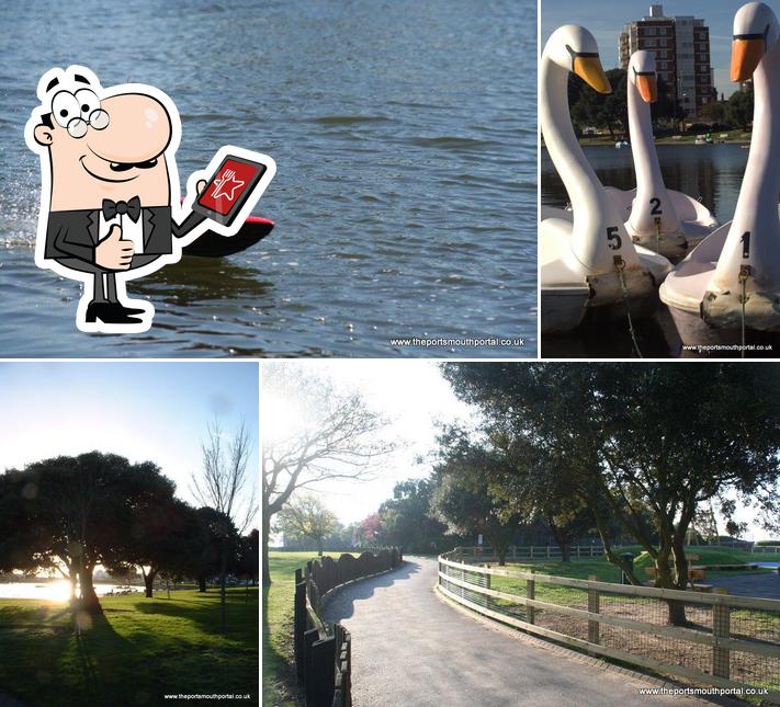 Canoe Lake Cafe, St Helens Parade in Portsmouth Restaurant menu and