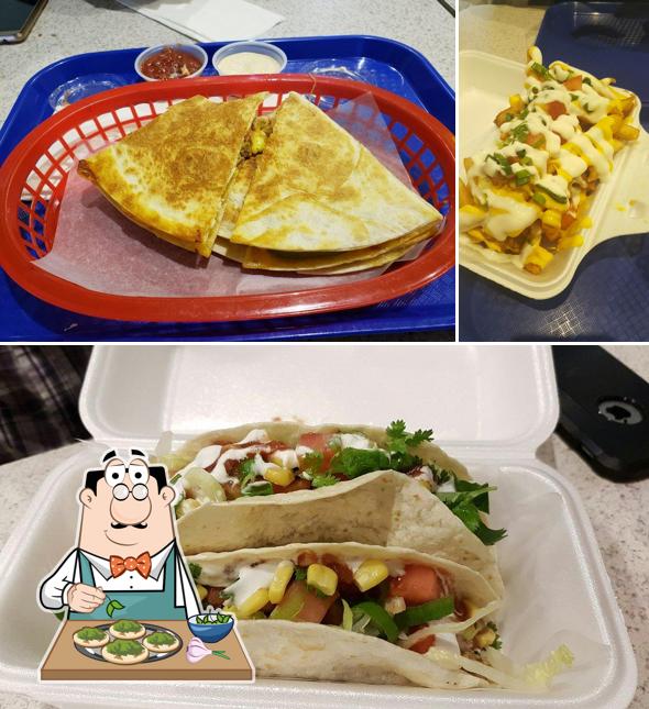 Tacos at Get & Go Burrito