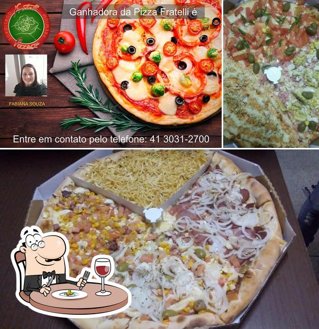 Comida em Fratelli Pizzaria