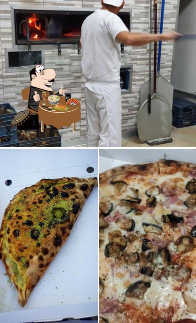 Tra le diverse cose da Pizzeria Safara’ si possono trovare la cibo e interni