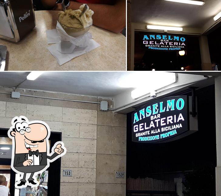 Gli interni di Gelateria Anselmo