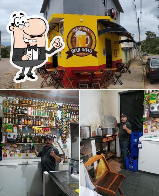 Entre diferentes coisas, interior e exterior podem ser encontrados no Bar do Roquinho