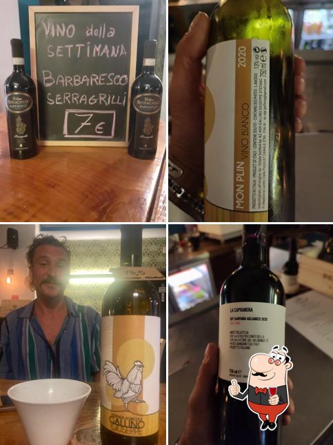 È gradevole godersi un bicchiere di vino a Enoteca Sardo