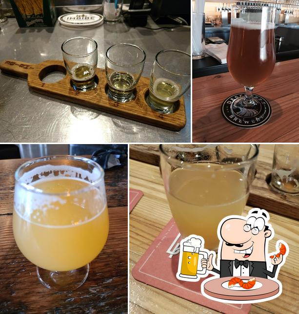 Imbibe Bottle House & Taproom in Maple Valley Restaurant menu and reviews