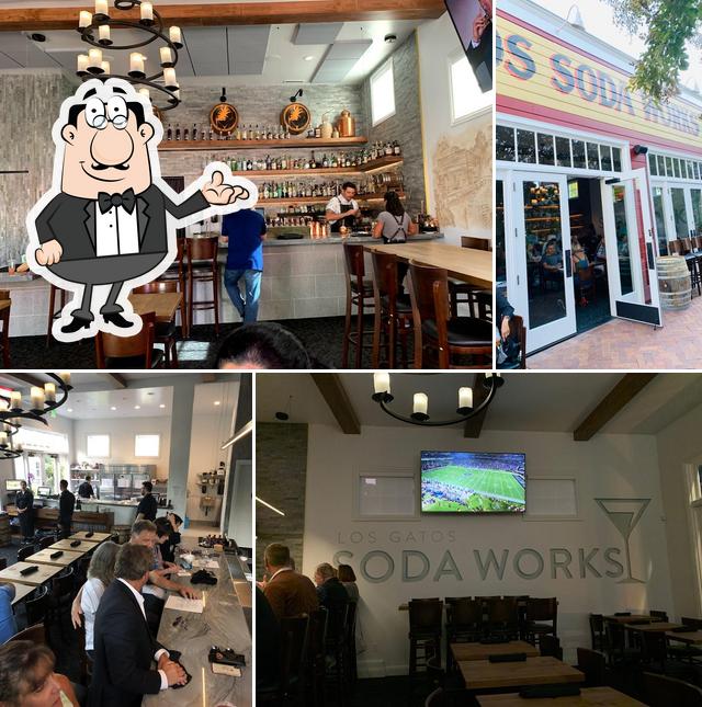 Pub y bar Los Gatos Soda Works, Los Gatos Carta del restaurante y