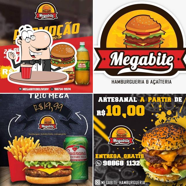 Consiga um hambúrguer no Megabite - Hamburgueria & Açaíteria