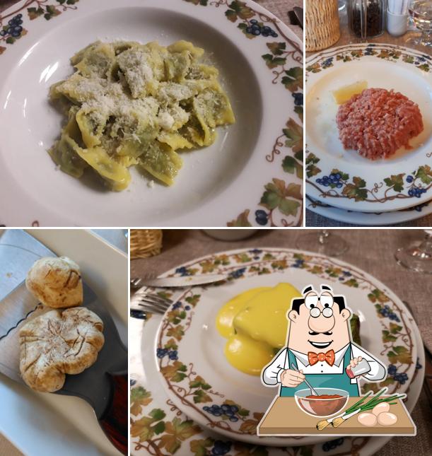 Ravioli al Trattoria dell'Amicizia