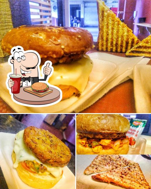 Treat yourself to a burger at Tea Tac Toe