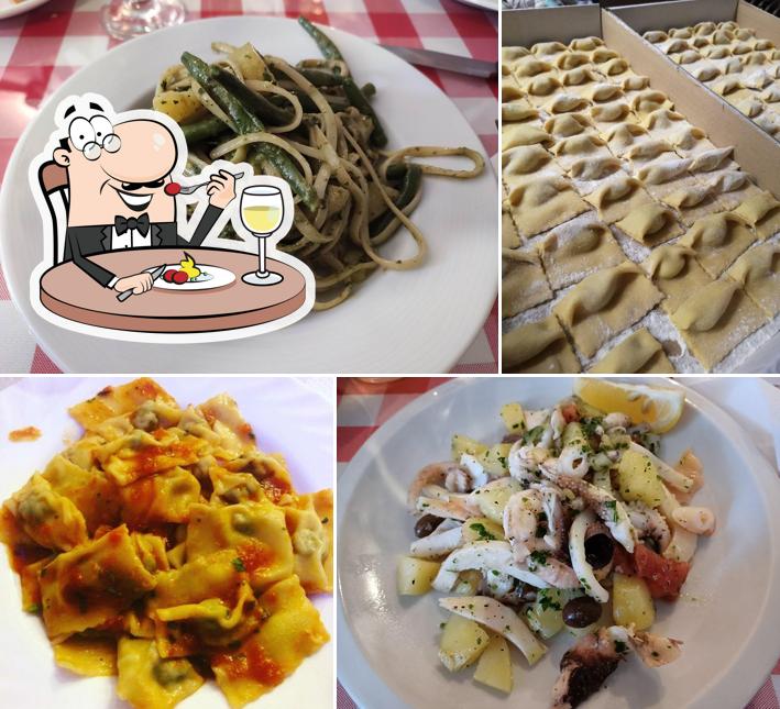 Cibo al Ristorante Spaghetteria Il Mulattiere