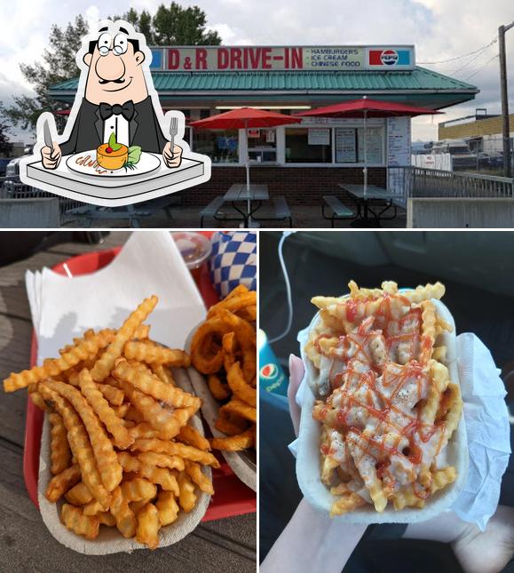 Meals at D & R Drive-In