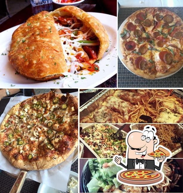 Try out pizza at Sweet Basil Pizzeria & Cafe