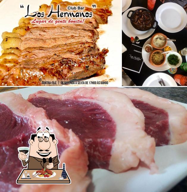 Escolha refeições de carne no Club Bar Los Hermanos