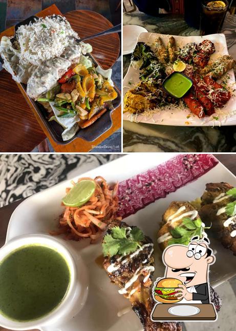 Try out a burger at Gilt Club