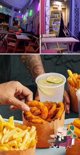 The interior of Let's que Vamos Bar