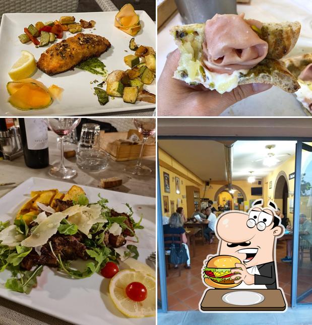 Ordina un hamburger a Ristorante Pizzeria La Ventola