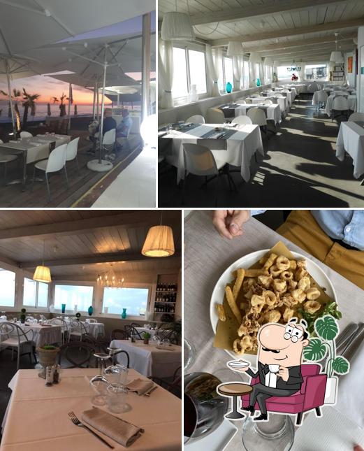El interior de Sant'Ampelio Restaurant & Beach Life