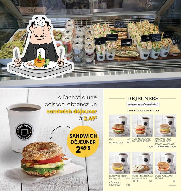 Café Dépôt Express StCanut, Mirabel, Rte Sir Wilfrid Laurier Menu du