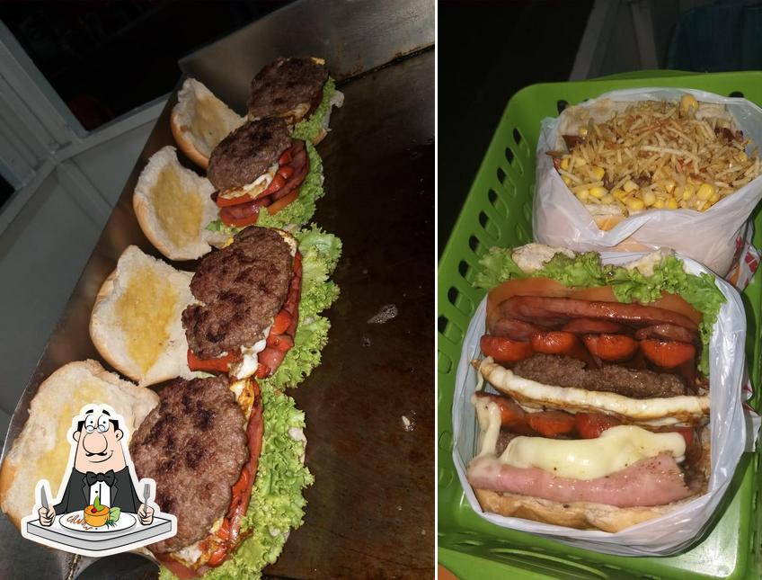 Comida em Dino Burger