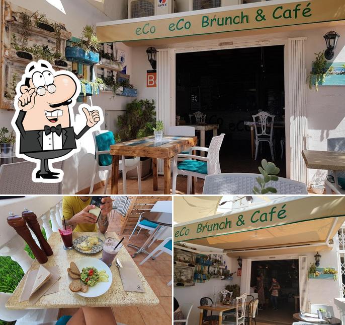 The interior of Eco Eco Brunch & Café