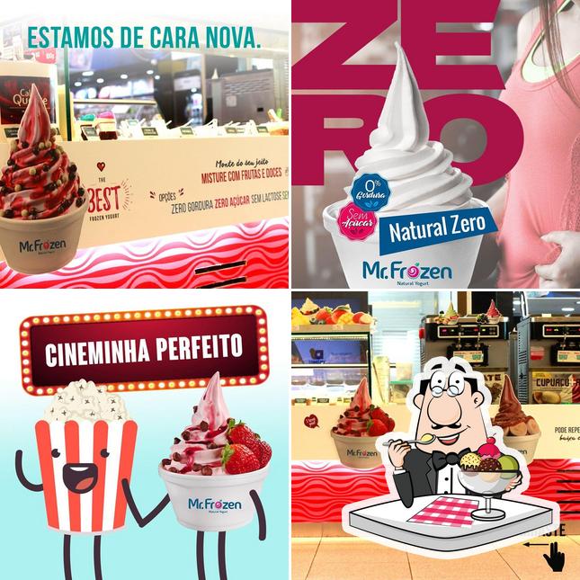 Desfrute de uma das sobremesas
