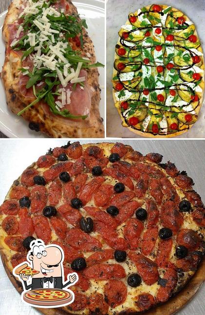 Elige una pizza en Delizie della Caravella