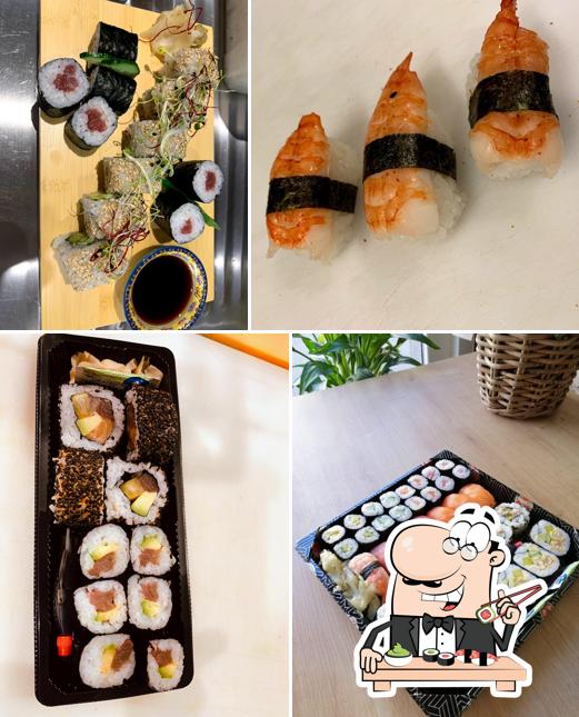 Prenez de nombreuses options de sushi
