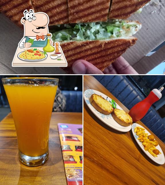 Meals at Gorilla food and drinks