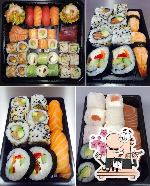 Les sushi sont disponibles à Le Jap 64