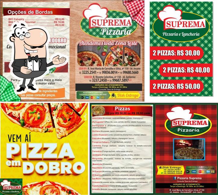 Look at the picture of Suprema Pizzaria