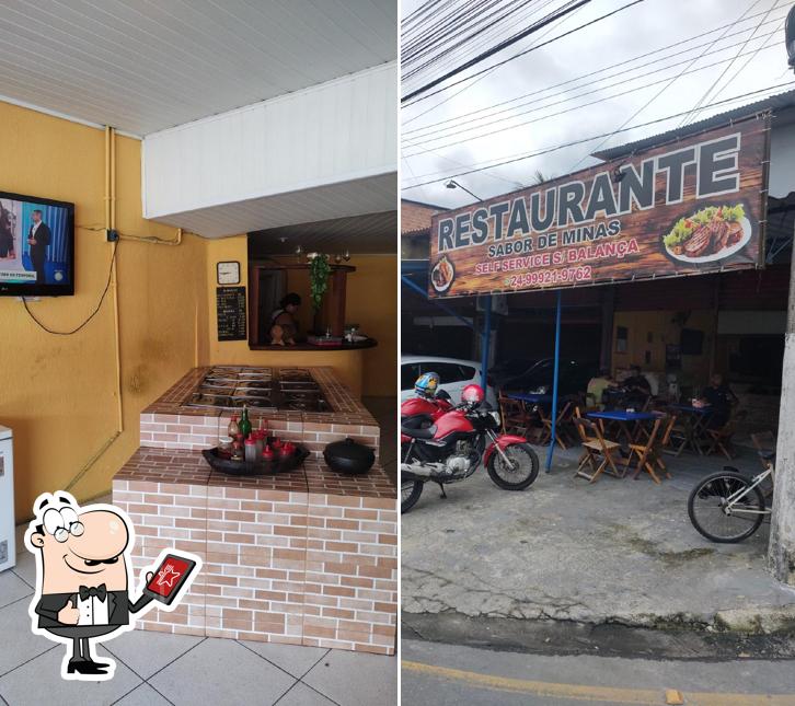 O exterior do Sabor De Minas Restaurante