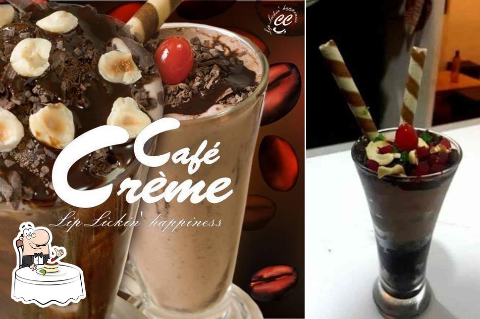 Café Crème provides a variety of desserts