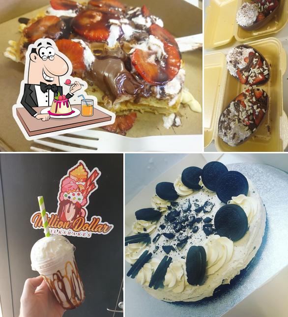 Million Dollar Desserts & Milkshakes in Sunderland Restaurant menu