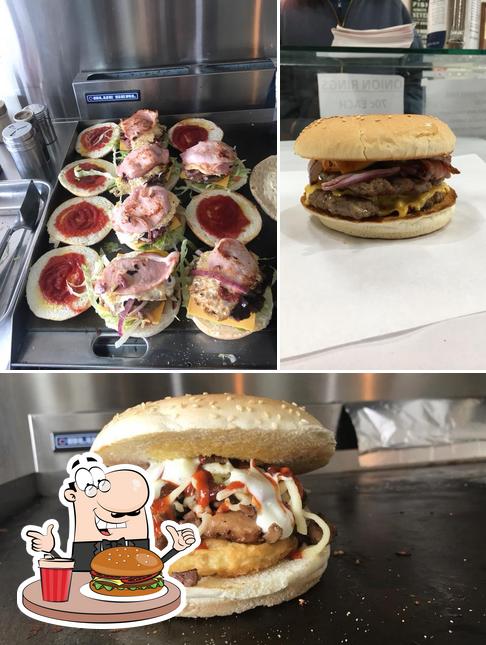 Get a burger at Bills Fish Shop