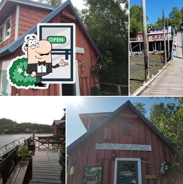 Halibut Cove Coffee House, 100 Boardwalk Way in Halibut Cove