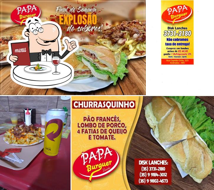 Papa Burguer Lanches - Andradas