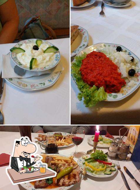 Еда в "Restaurant Dubrovnik"