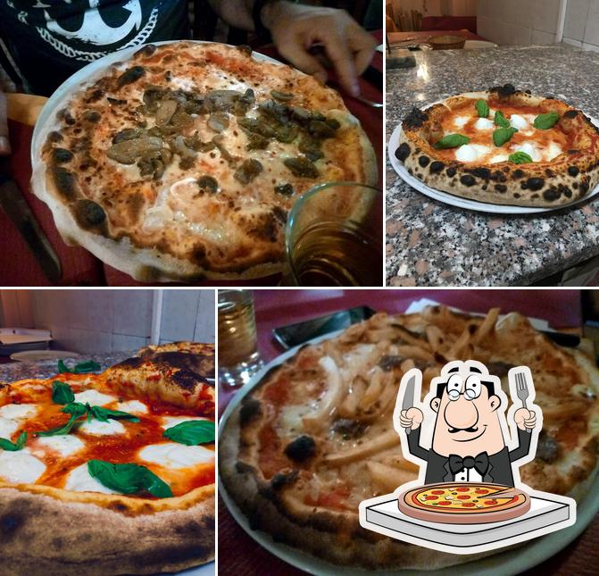 Scegli tra le molte varianti di pizza