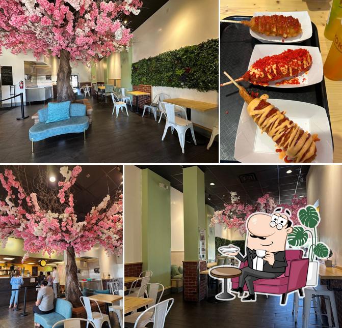 Kokomo Korean Corn Dog Mochi Donuts And Boba Tea In Midland Restaurant