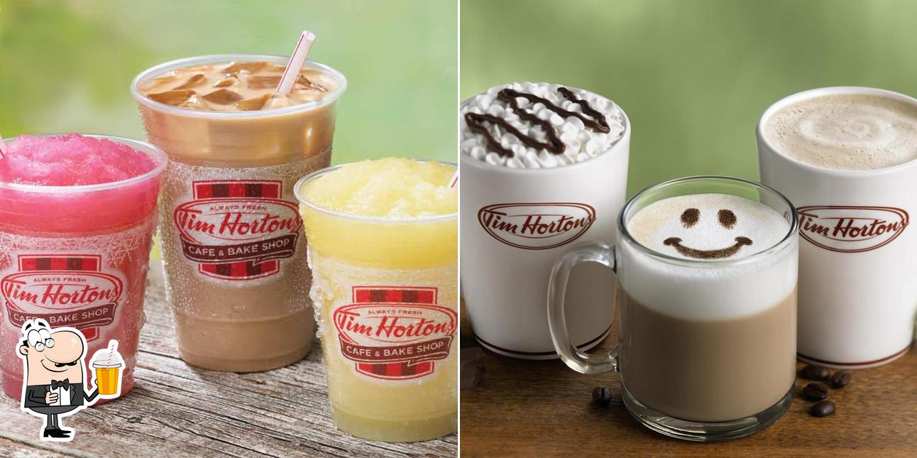 Profitez d'un verre à Tim Hortons