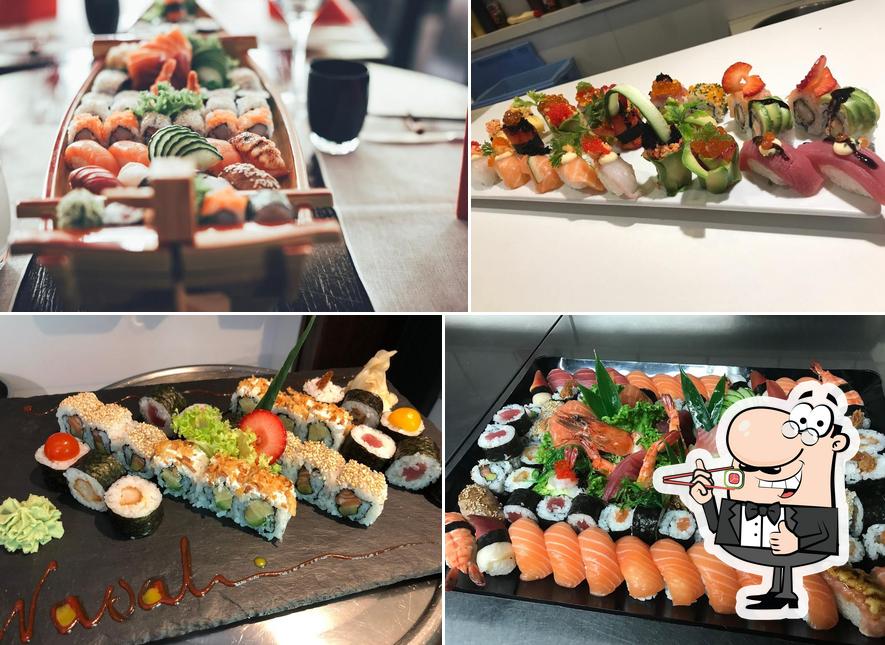 Elige uno de sus diferentes tipos de sushi