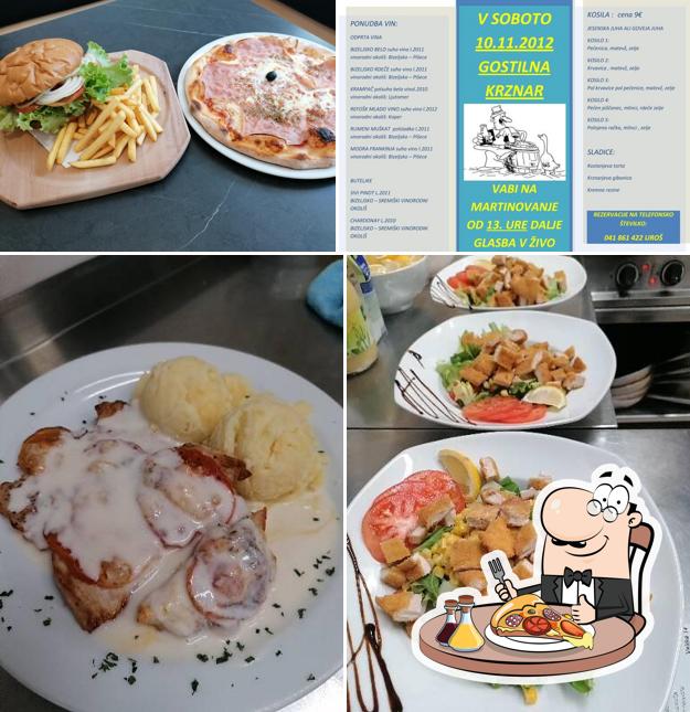 Ordina una pizza a Gostilna Krznar , Taverna Uroška d.o.o