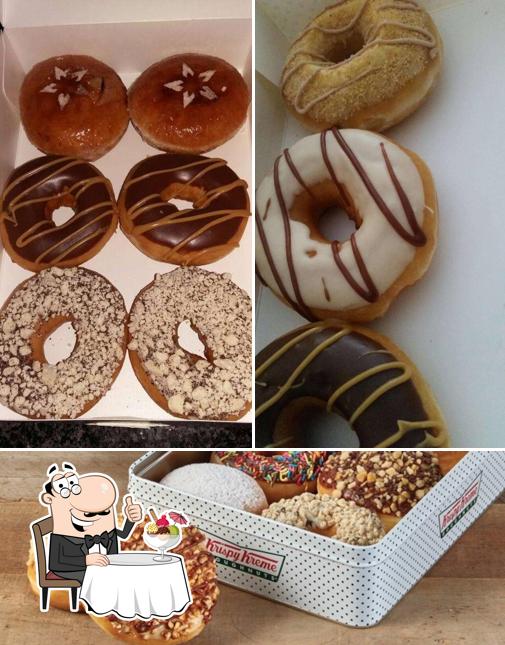 Krispy Kreme offre une éventail de desserts