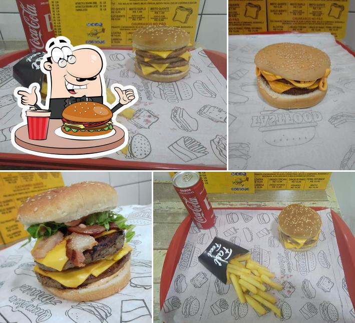 Os hambúrgueres do Maré burguer irão satisfazer uma variedade de gostos