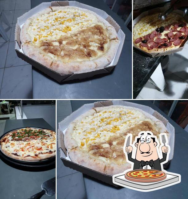 Escolha pizza no Pizzaria Margherita